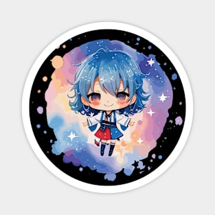 Cute Boy in the Stars Magnet